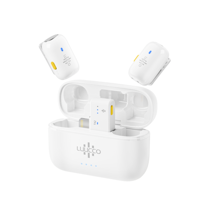 Luucco MiniPods-K2 Dual Wireless Lavalier Microphone (USB-C) - Image 8