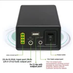 360 photo booth Rechargable Battery Power Bank 24V and 12V For outdoor Photo Booth 24V/12V /5V 44800mah Lithium Ion USB Battery - Image 6