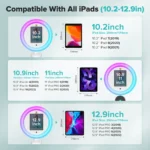 Xria XR-Z1 iPad Photo Booth with Remote & APP Control | RGB Ring Light Selfie Booth Stand - Image 4