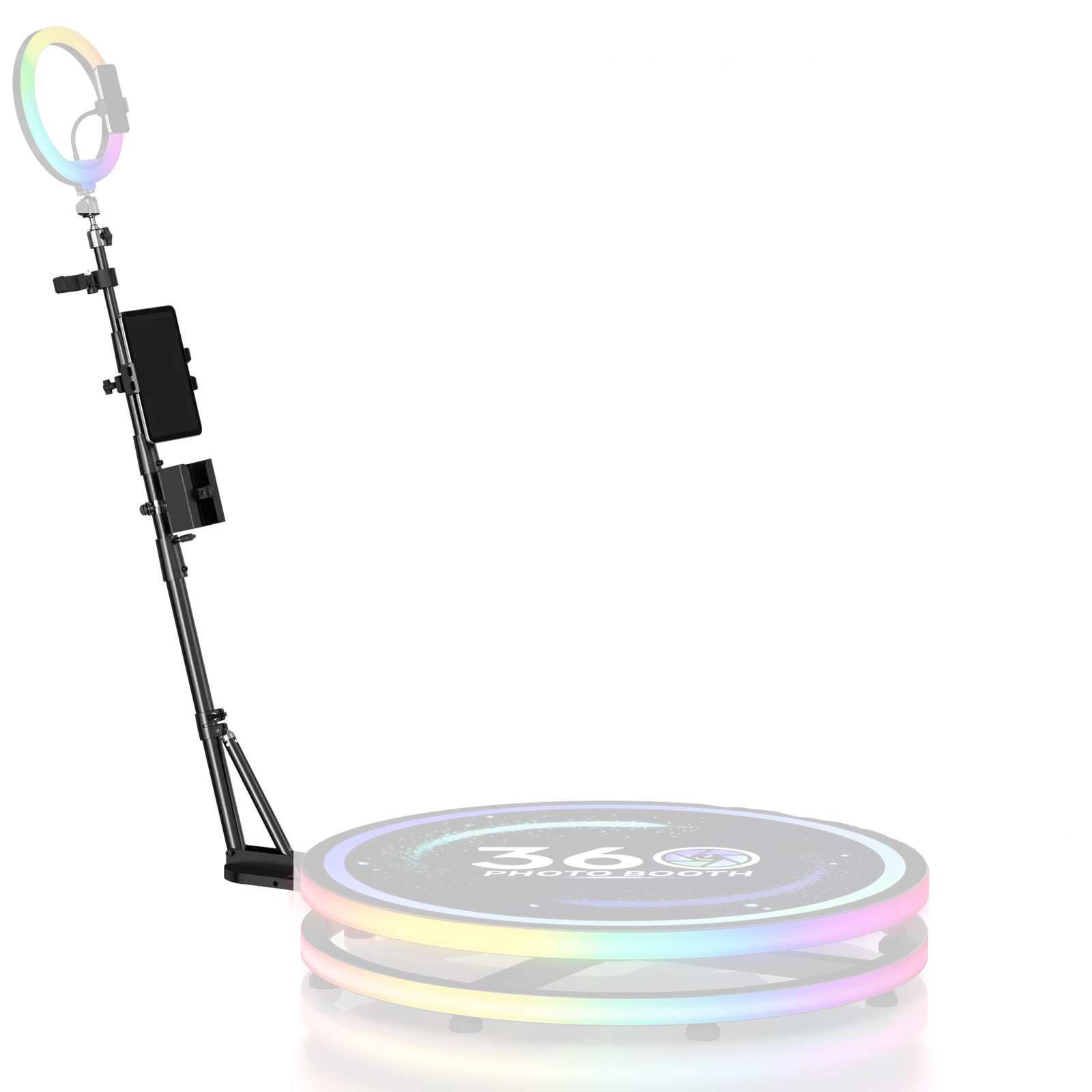 360 pole pin arm 0 Replacement Spin Arm with Angle Adjusting Bracket for Technowhale 360 Photo Booth - Image 1